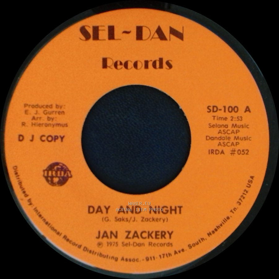 Jan Zackery - Day And Night / Day And Night side A
