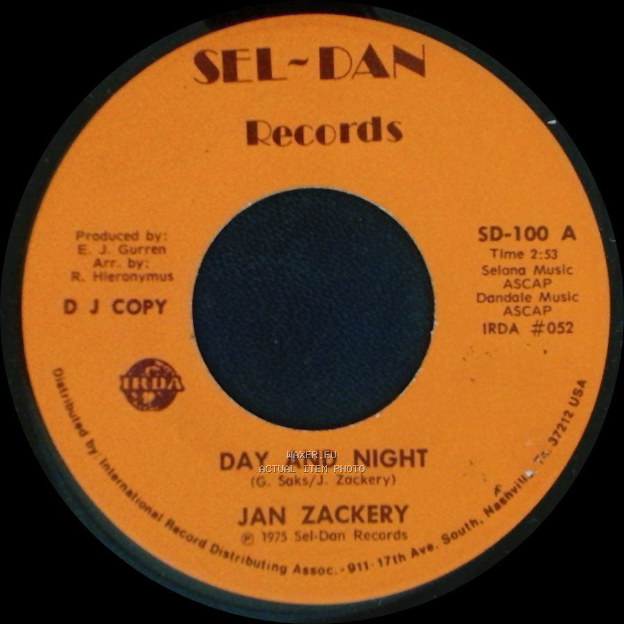 Jan Zackery - Day And Night / Day And Night side B