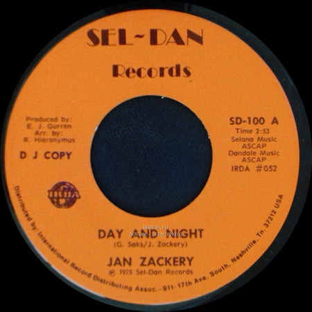 Jan Zackery - Day And Night / Day And Night side A