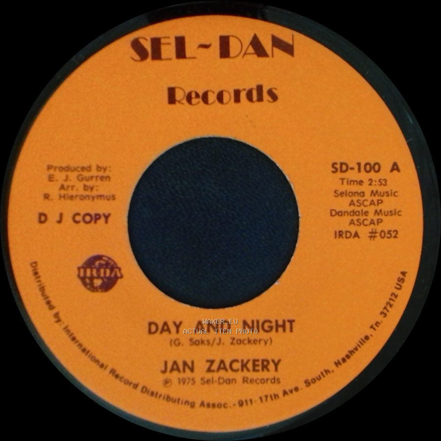 Jan Zackery - Day And Night / Day And Night side B
