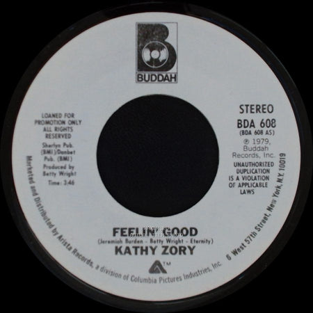 Kathy Zory - Feelin' Good / Feelin' Good side A