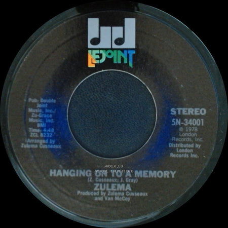 Zulema - Change / Hanging On To A Memory side B