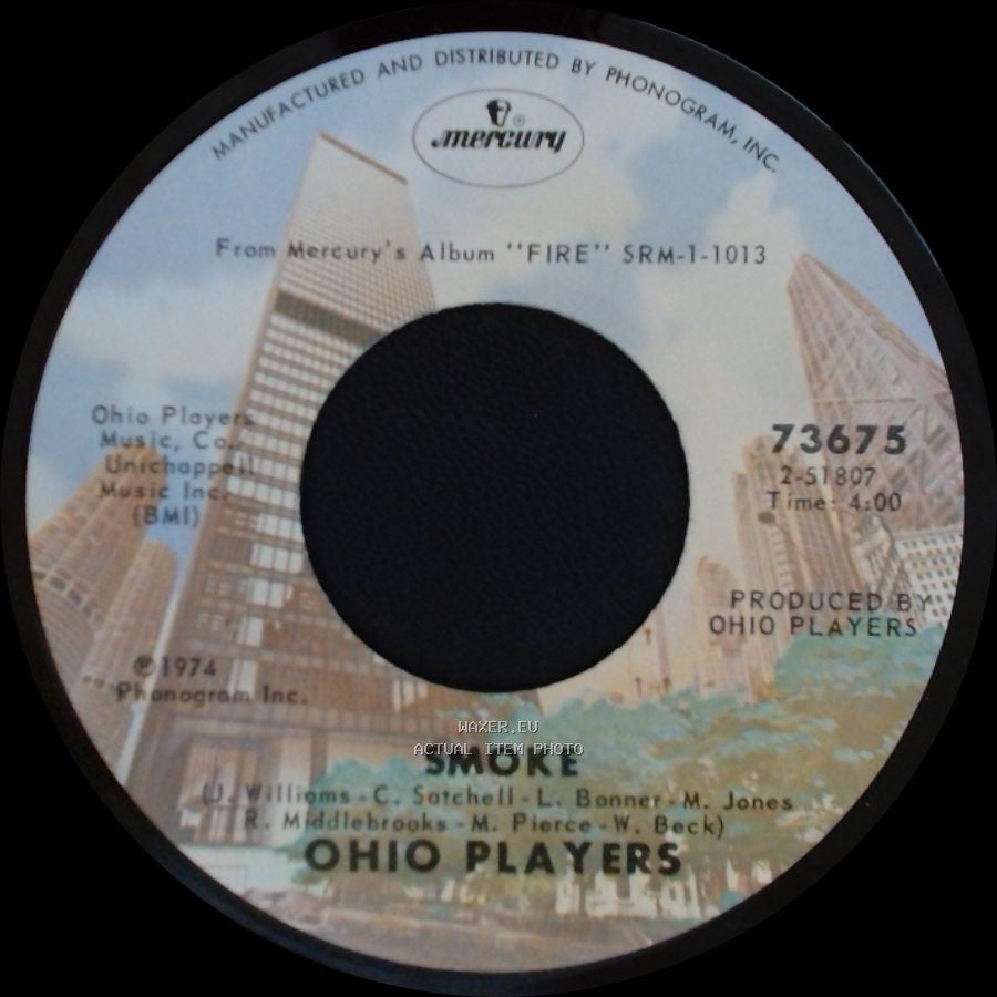 Ohio Players - Smoke / I Want To Be Free side A