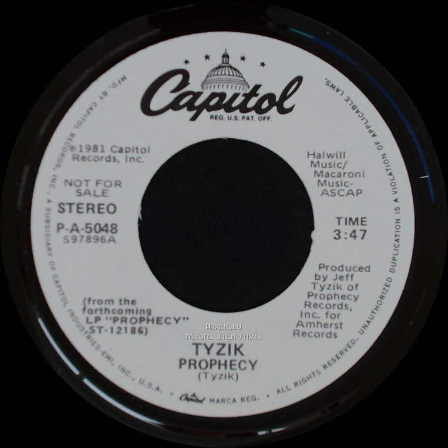 Tyzik - Prophecy / Prophecy side A
