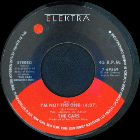 The Cars - I'm Not The One / Heartbeat City (4:31) side A