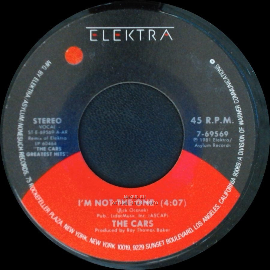The Cars - I'm Not The One / Heartbeat City (4:31) side A