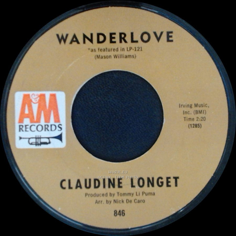 Claudine Longet - Wanderlove / Hello, Hello side A
