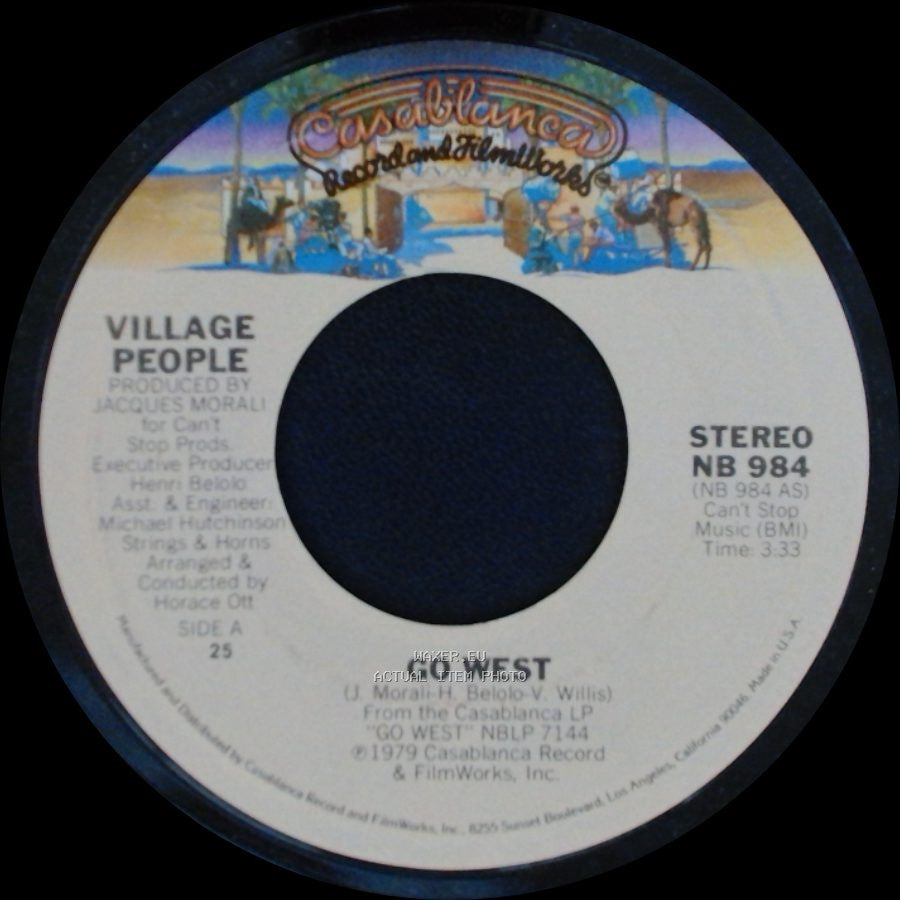 Village People - Go West / Citizens Of The World side A