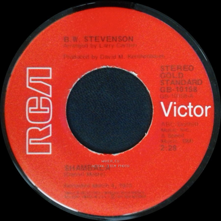 B. W. Stevenson - My Maria / Shambala side B
