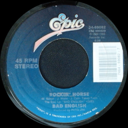 Bad English - When I See You Smile / Rockin' Horse side B