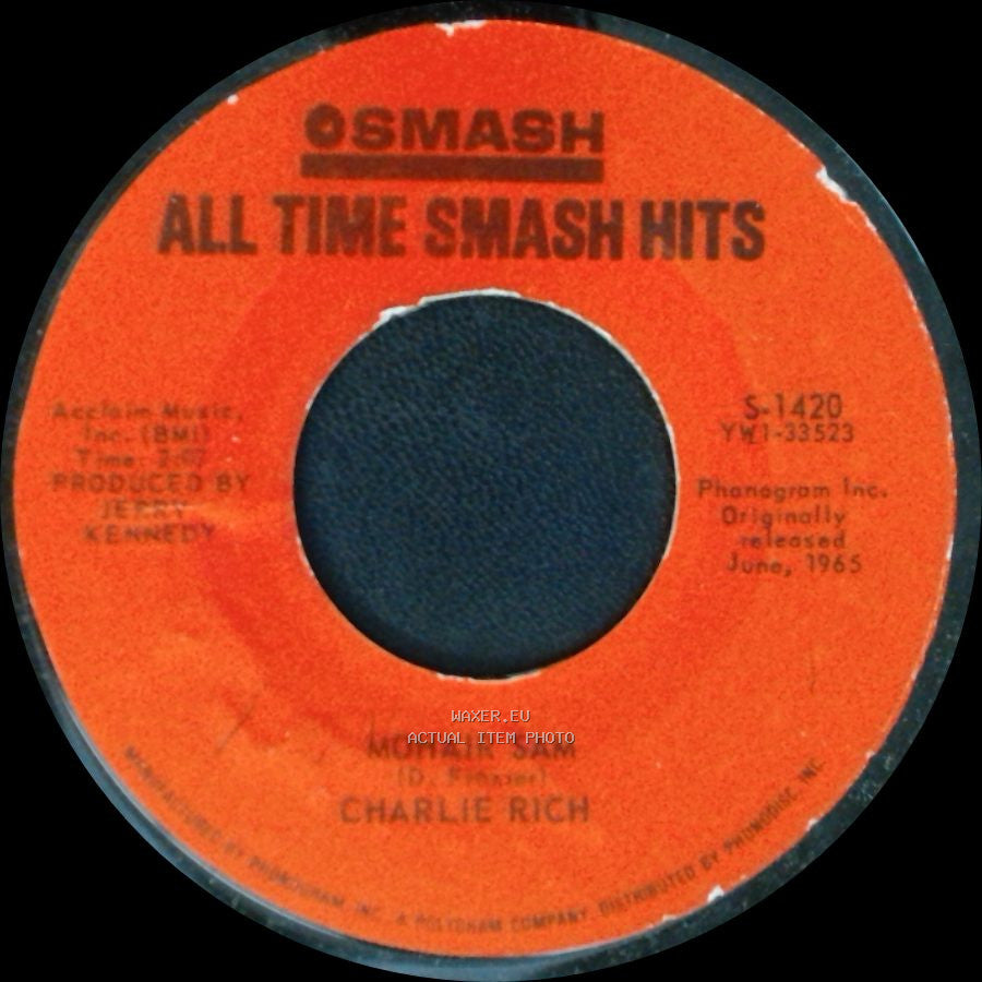 Charlie Rich / Roger Miller - Mohair Sam / Little Green Apples side A