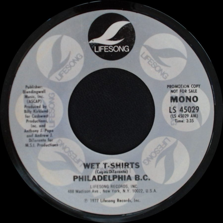 Philadelphia B.C. - Wet T-Shirts / Wet T-Shirts side A