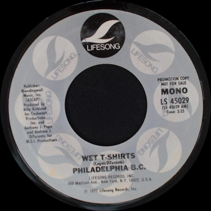 Philadelphia B.C. - Wet T-Shirts / Wet T-Shirts side A