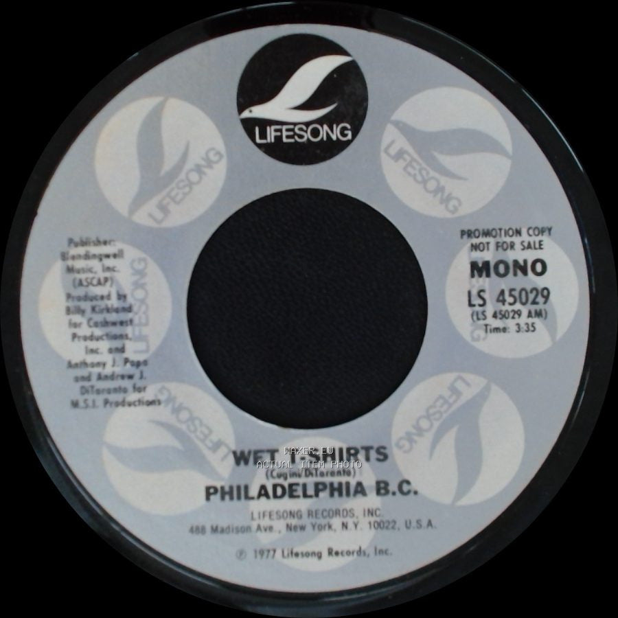 Philadelphia B.C. - Wet T-Shirts / Wet T-Shirts side A