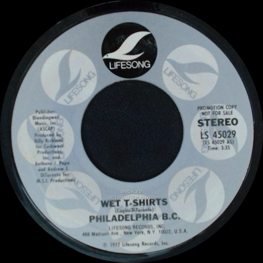 Philadelphia B.C. - Wet T-Shirts / Wet T-Shirts side B
