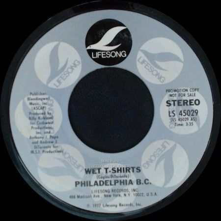 Philadelphia B.C. - Wet T-Shirts / Wet T-Shirts side B