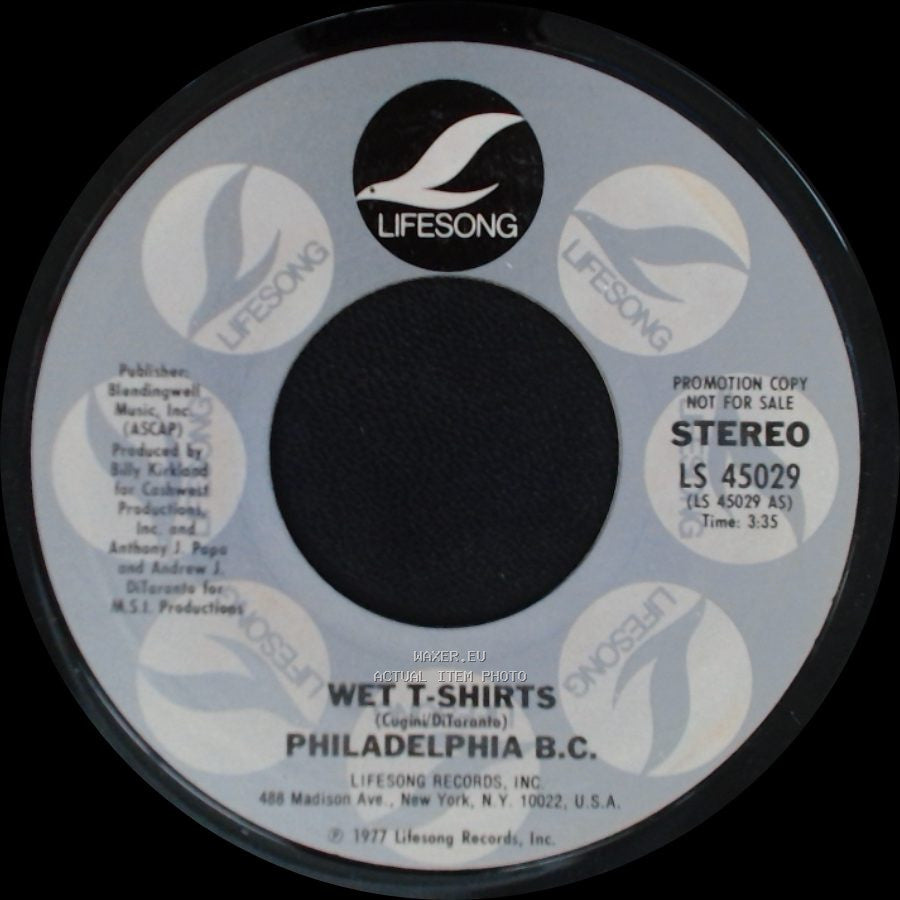 Philadelphia B.C. - Wet T-Shirts / Wet T-Shirts side A