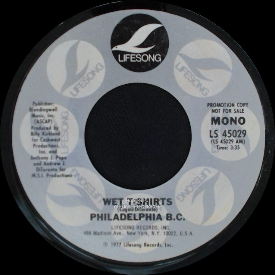 Philadelphia B.C. - Wet T-Shirts / Wet T-Shirts side B