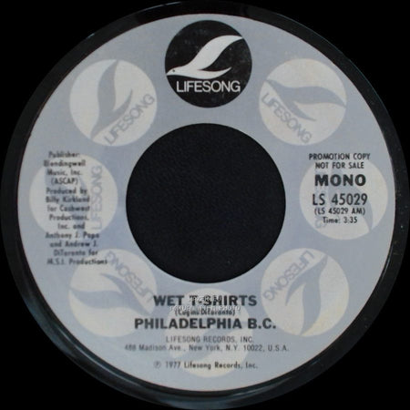 Philadelphia B.C. - Wet T-Shirts / Wet T-Shirts side B