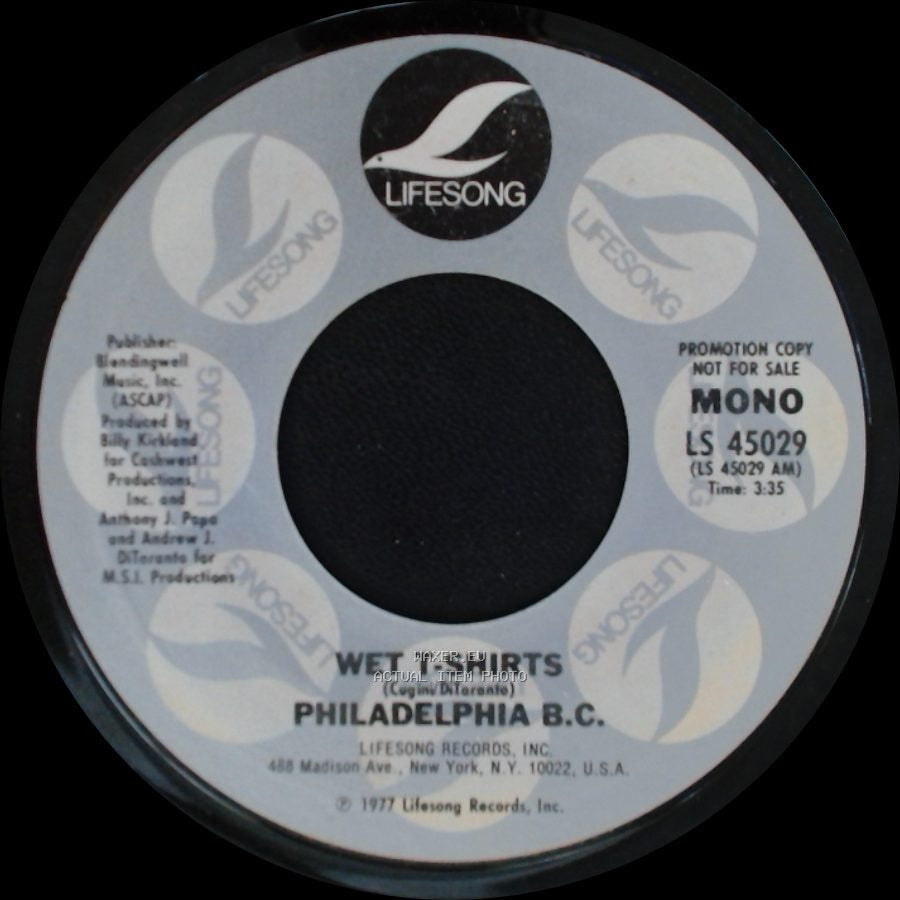 Philadelphia B.C. - Wet T-Shirts / Wet T-Shirts side A