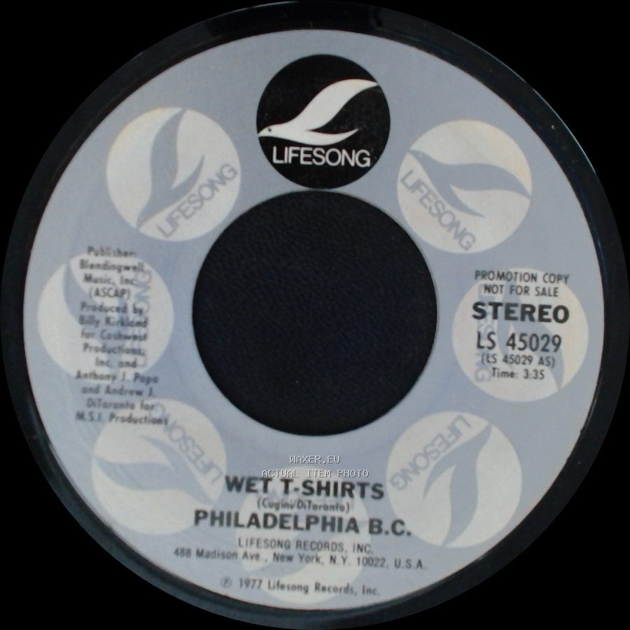 Philadelphia B.C. - Wet T-Shirts / Wet T-Shirts side B