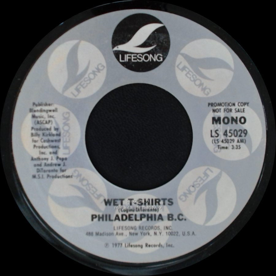 Philadelphia B.C. - Wet T-Shirts / Wet T-Shirts side A