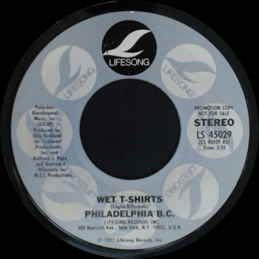 Philadelphia B.C. - Wet T-Shirts / Wet T-Shirts side B