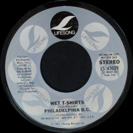 Philadelphia B.C. - Wet T-Shirts / Wet T-Shirts side A