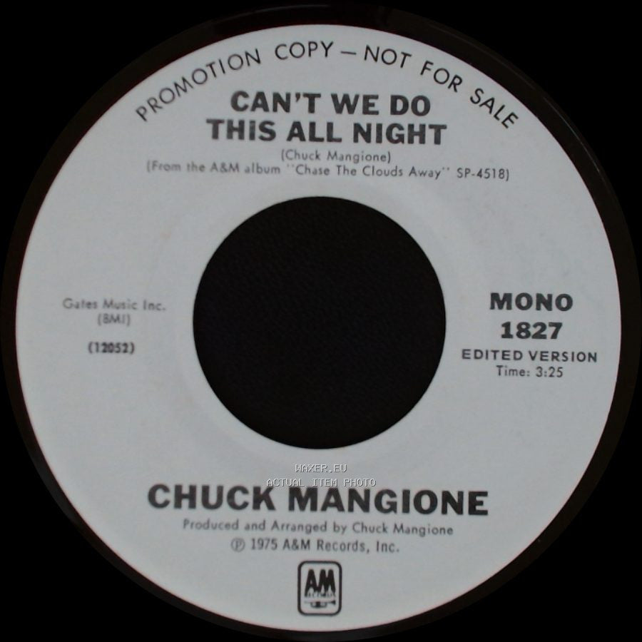 Chuck Mangione - Can't We Do This All Night / Can't We Do This All Night side B