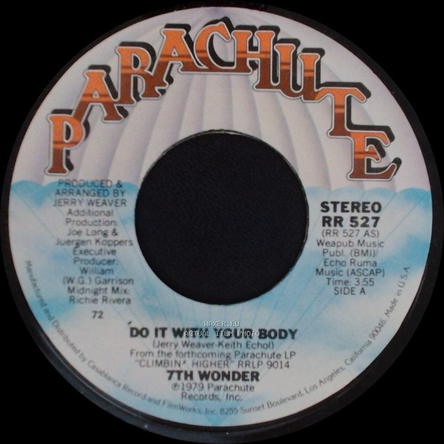 7Th Wonder - Do It With Your Body / All I Want side A