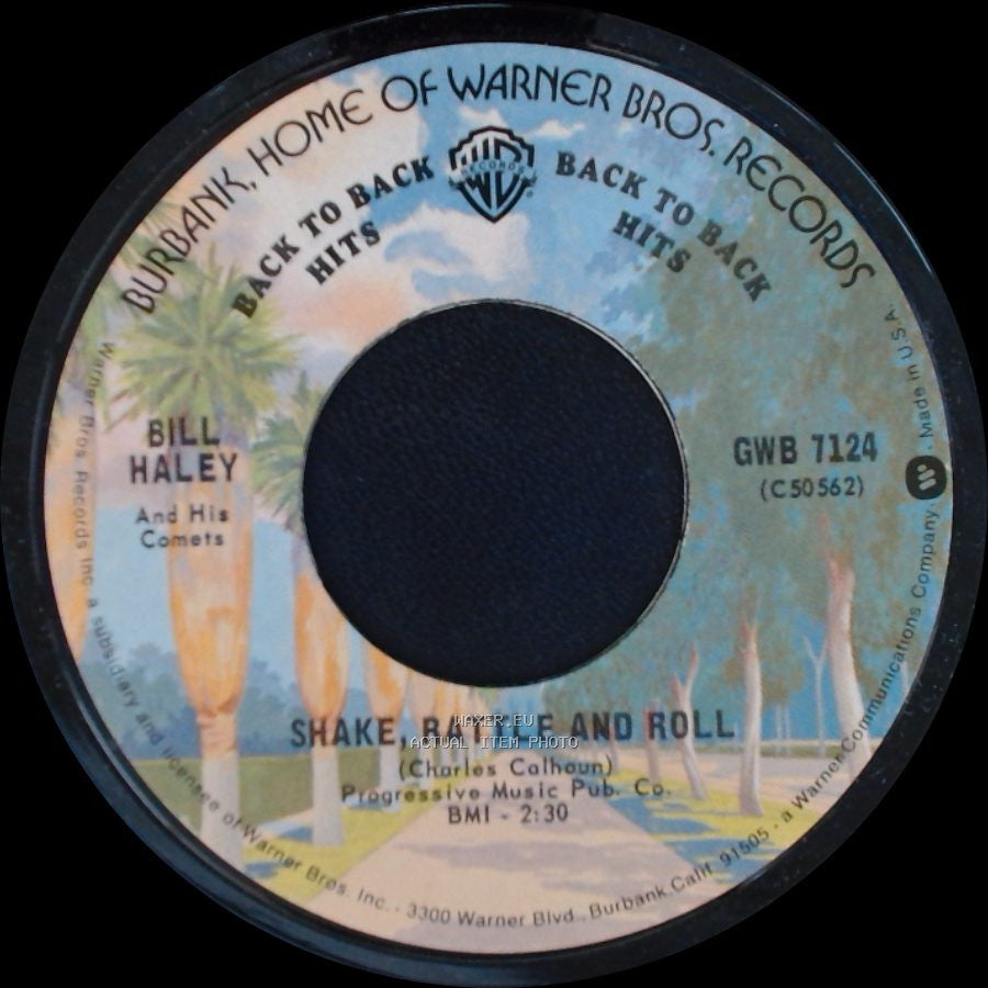 Bill Haley And His Comets - Rock Around The Clock / Shake, Rattle And Roll side B