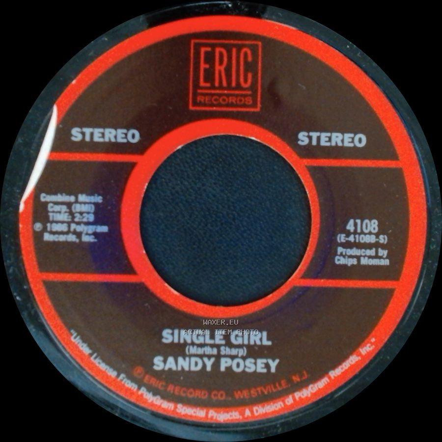 Sandy Posey - Single Girl / Born A Woman side A