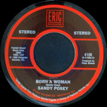 Sandy Posey - Single Girl / Born A Woman side B