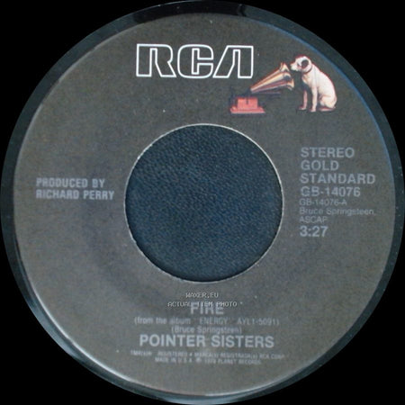 Pointer Sisters - He's So Shy / Fire side B