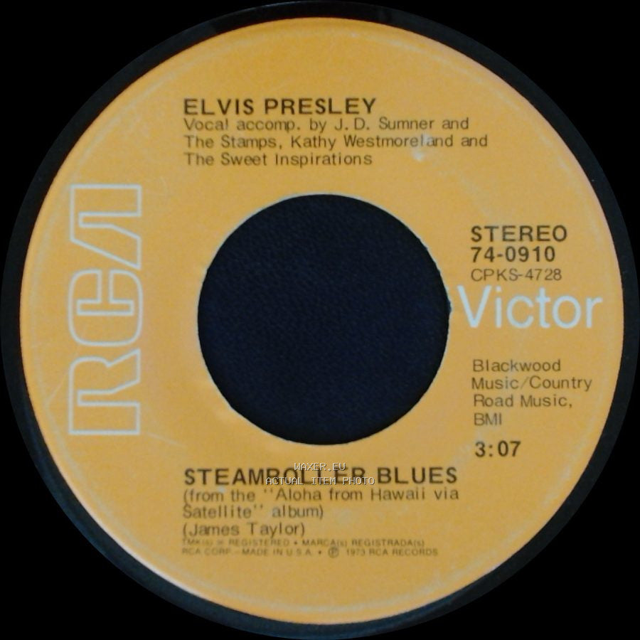 Elvis Presley - Steamroller Blues / Fool side A