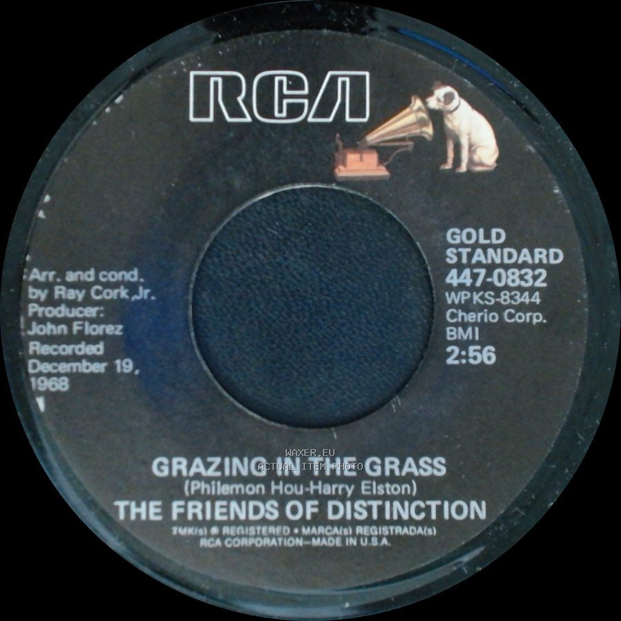 The Friends Of Distinction - Going In Circles / Grazing In The Grass side B