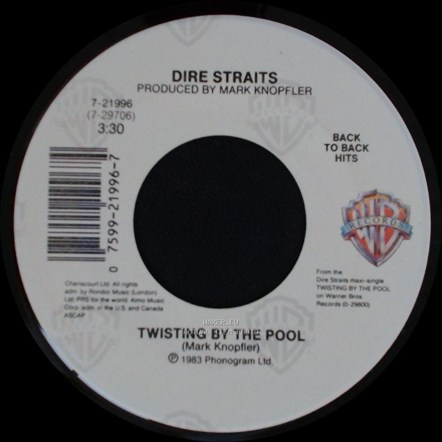Dire Straits - Twisting By The Pool / Money For Nothing (Long Edit) side A