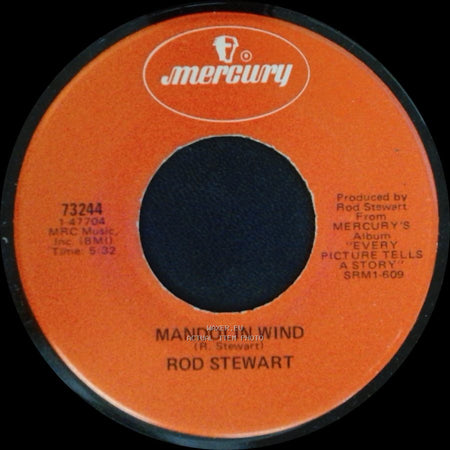 Rod Stewart / Rod Stewart With Faces - Mandolin Wind / I Know I'm Losing You side A