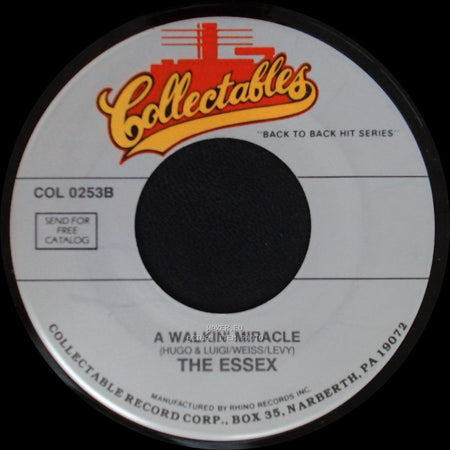 The Essex - Easier Said Than Done / A Walkin' Miracle side B