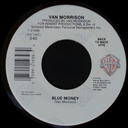 Van Morrison - Blue Money / Wild Night side A