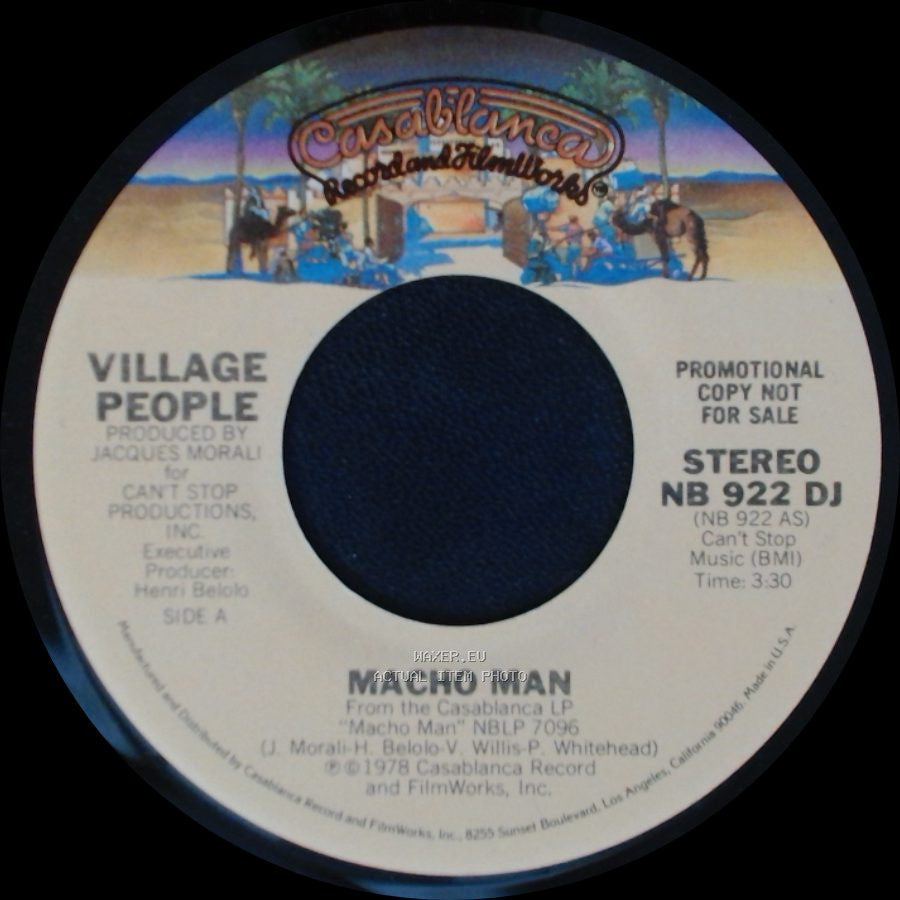 Village People - Macho Man / Macho Man side A
