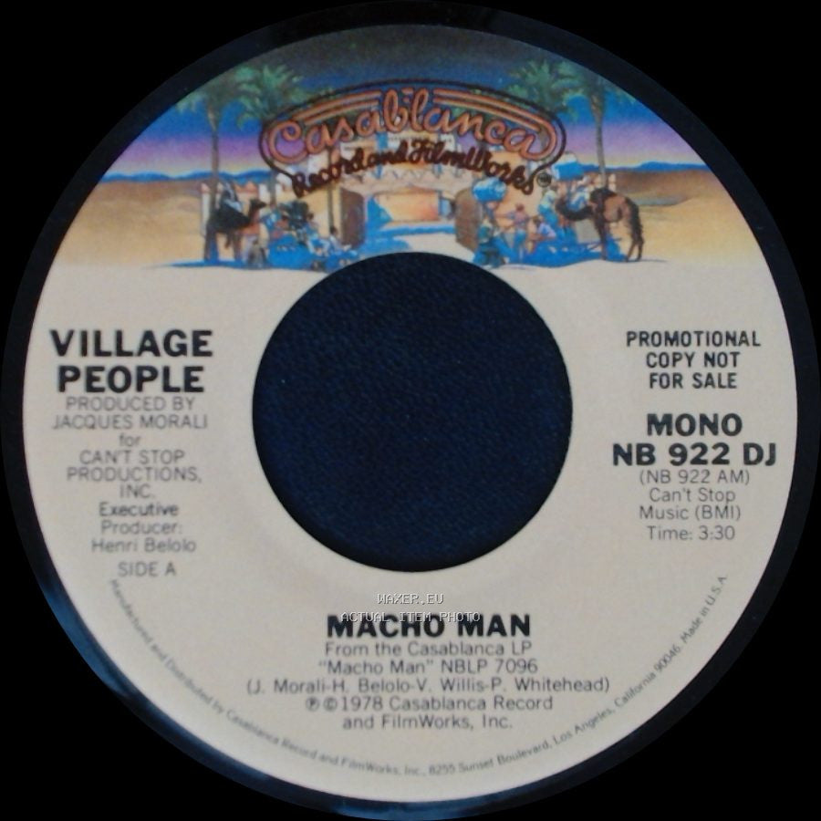 Village People - Macho Man / Macho Man side B