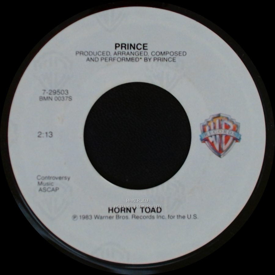 Prince - Horny Toad / Delirious side A
