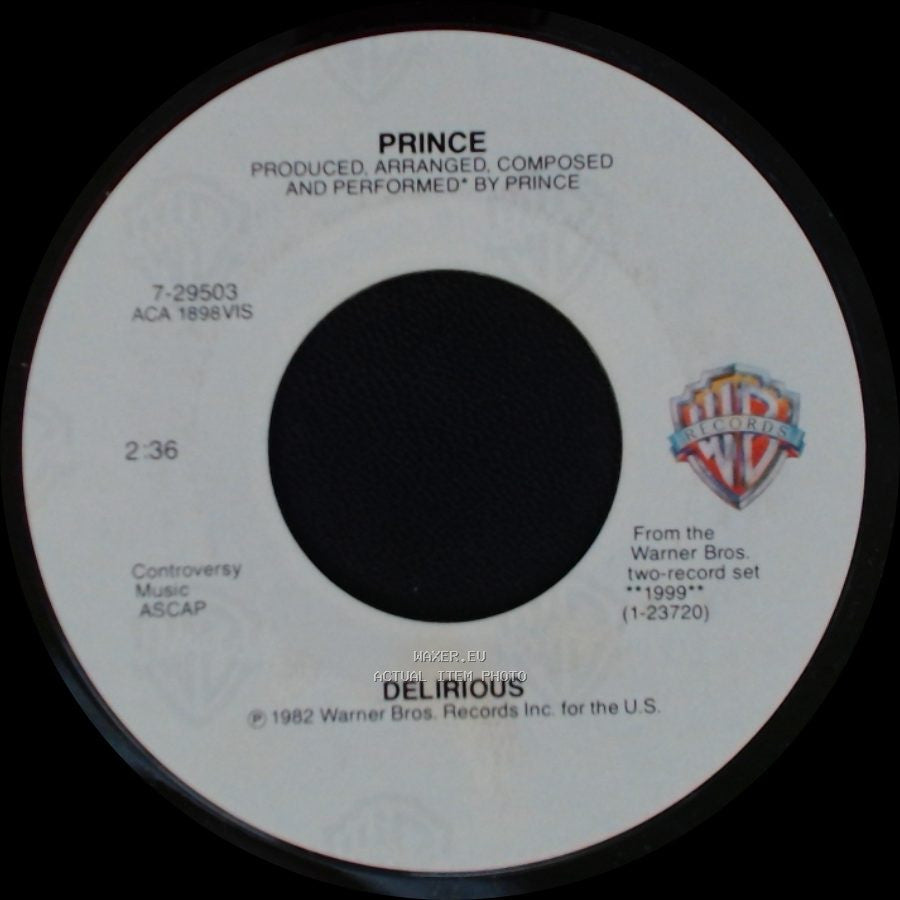 Prince - Horny Toad / Delirious side B