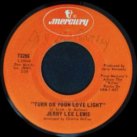Jerry Lee Lewis - Turn On Your Love Light / Lonely Weekends side A