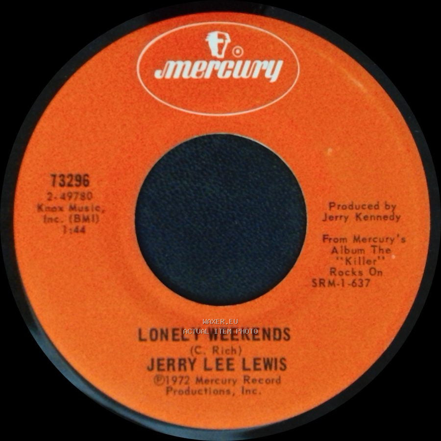 Jerry Lee Lewis - Turn On Your Love Light / Lonely Weekends side B