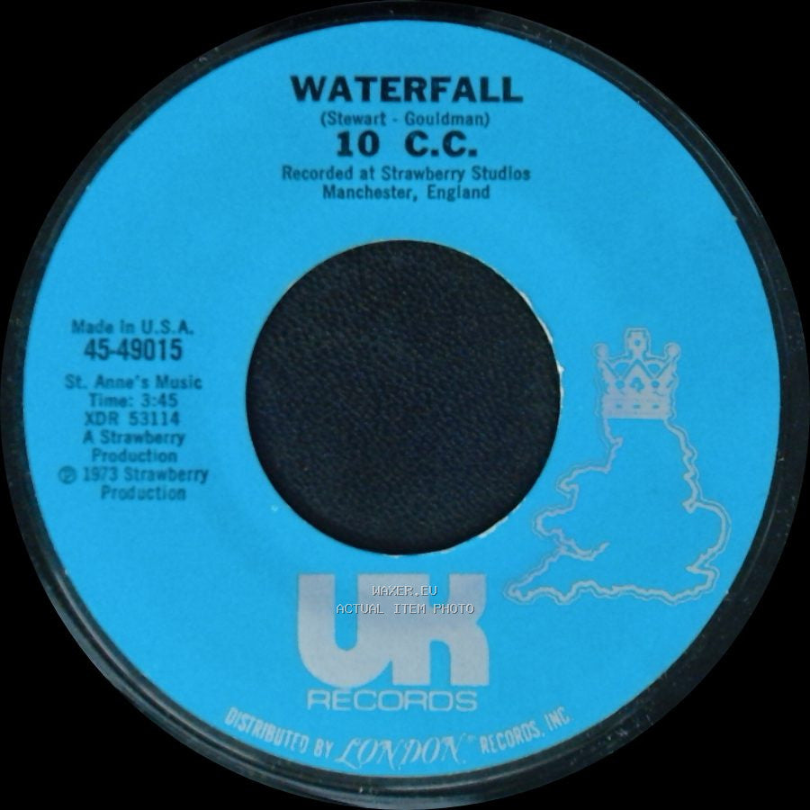 10 C.C. - Rubber Bullets / Waterfall side B