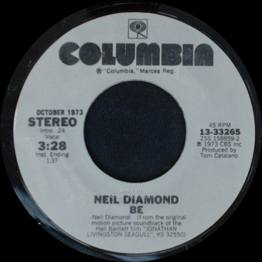 Neil Diamond - Longfellow Serenade / Be side B