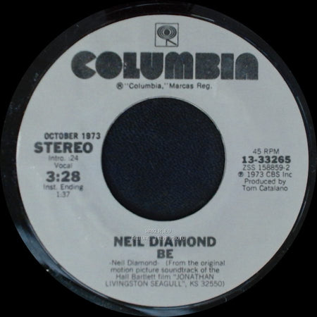 Neil Diamond - Longfellow Serenade / Be side B