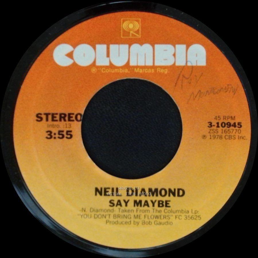 Neil Diamond - Say Maybe / Diamond Girls side A